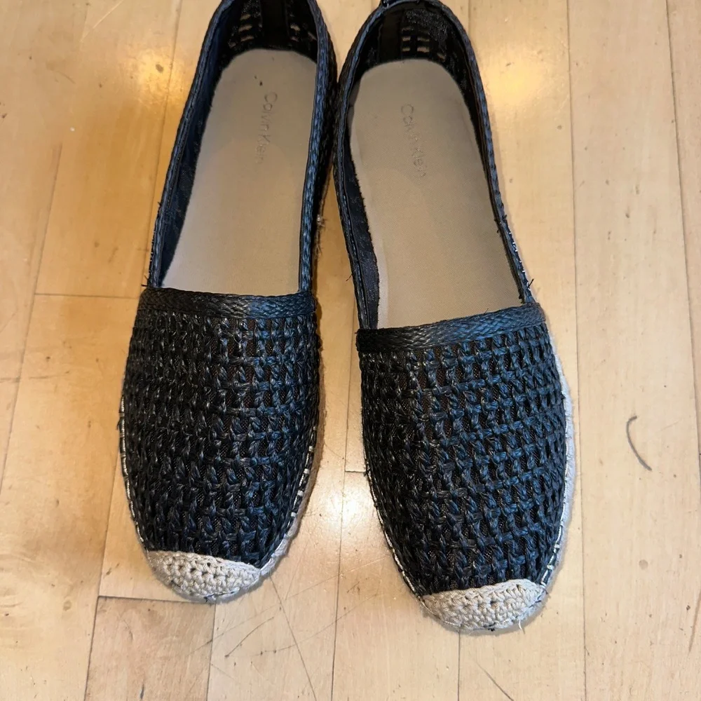 Calvin Klein Presley woven espadrille, 10, PG1468 - Picture 2 of 5